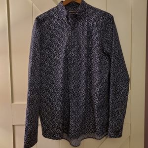 Dark blue Michael Kors button down